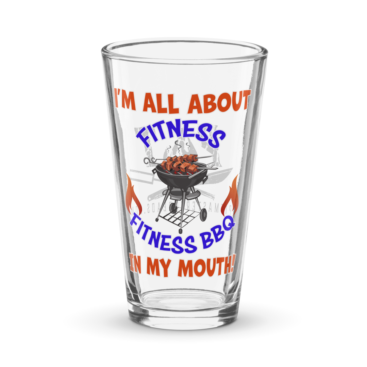 BBQ Fitness Glass