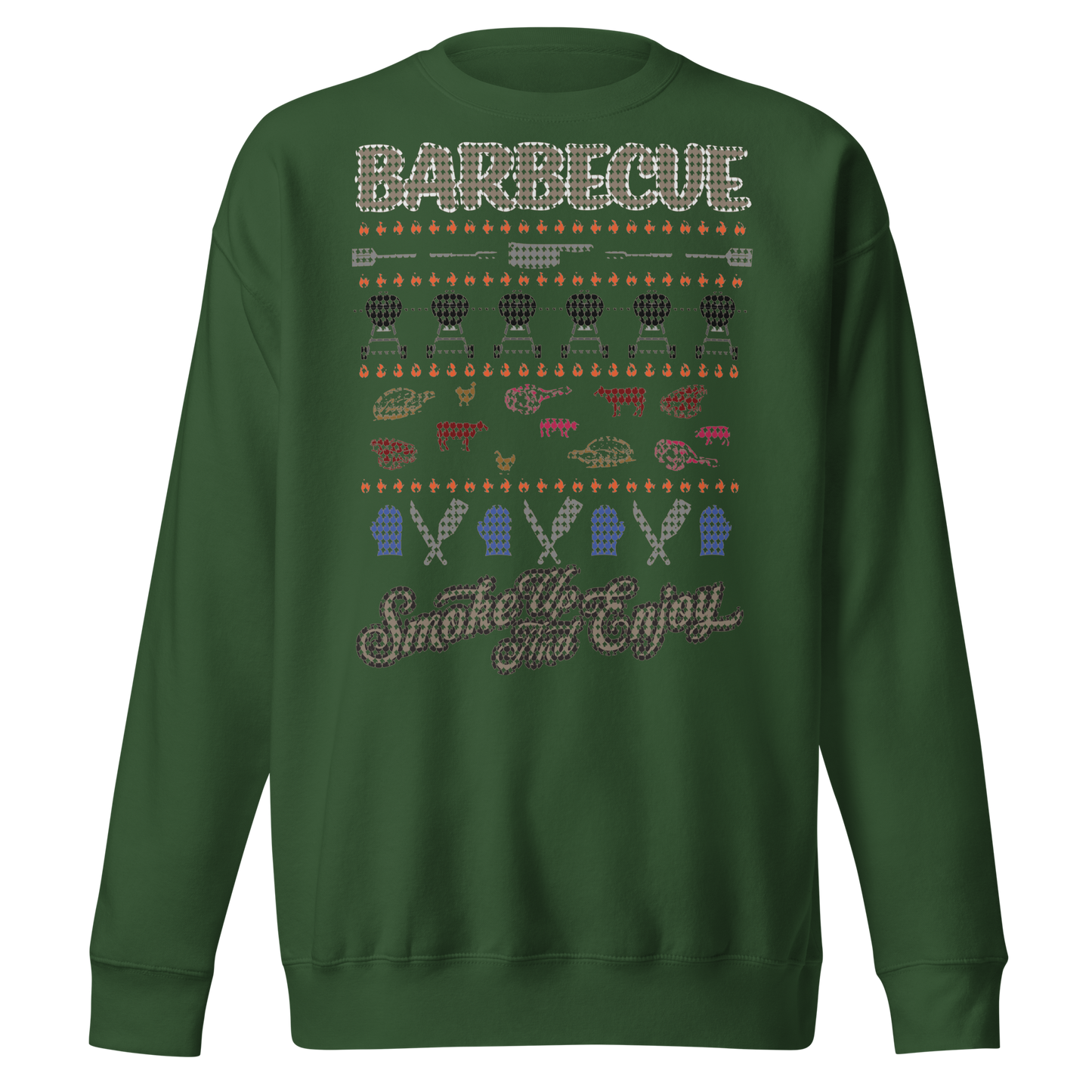 Pitmaster Threads Ugly Christmas Sweater